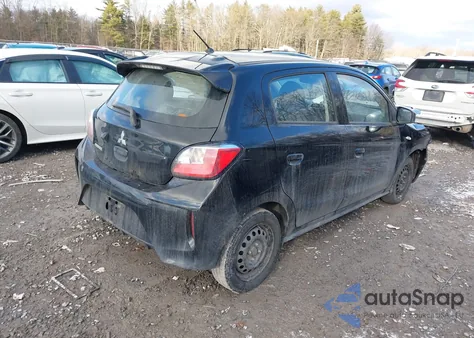 2021 Mitsubishi Mirage Carbonite Edition/Es/Le from USA, damaged, VIN ML32AUHJ8MH012580